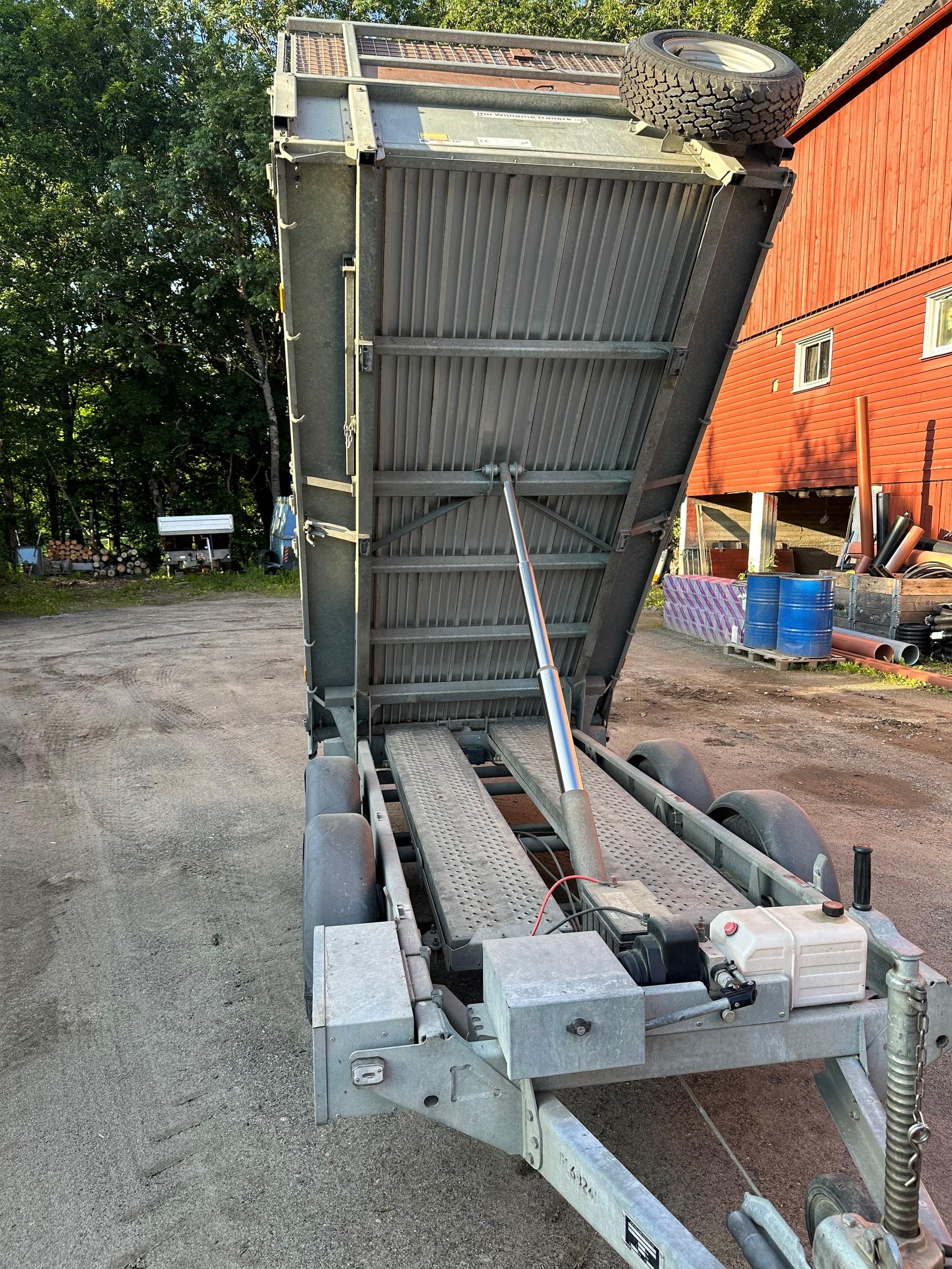 Ifor Williams tipphenger til leie på Nesodden 