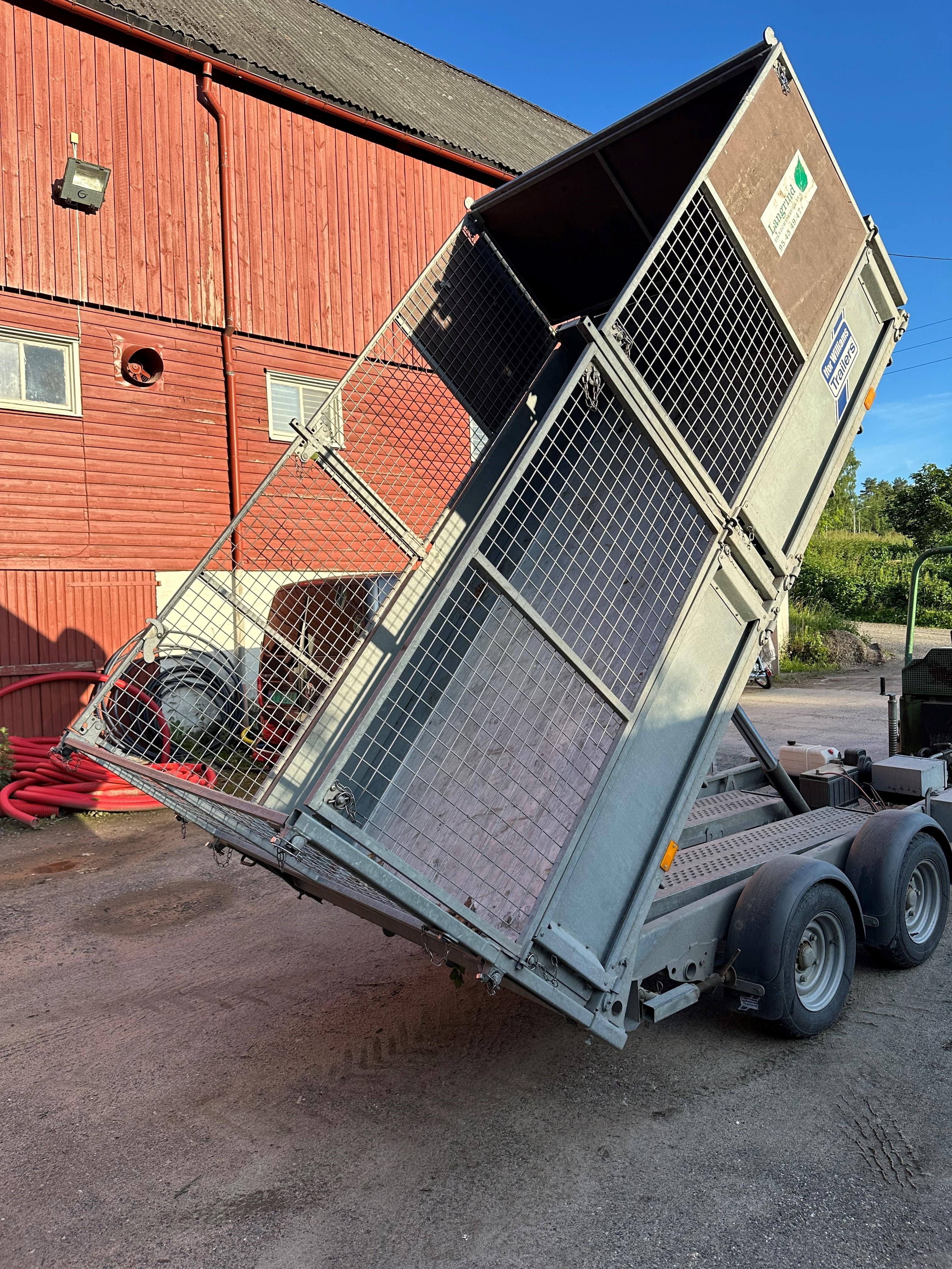 Ifor Williams tipphenger til leie på Nesodden 
