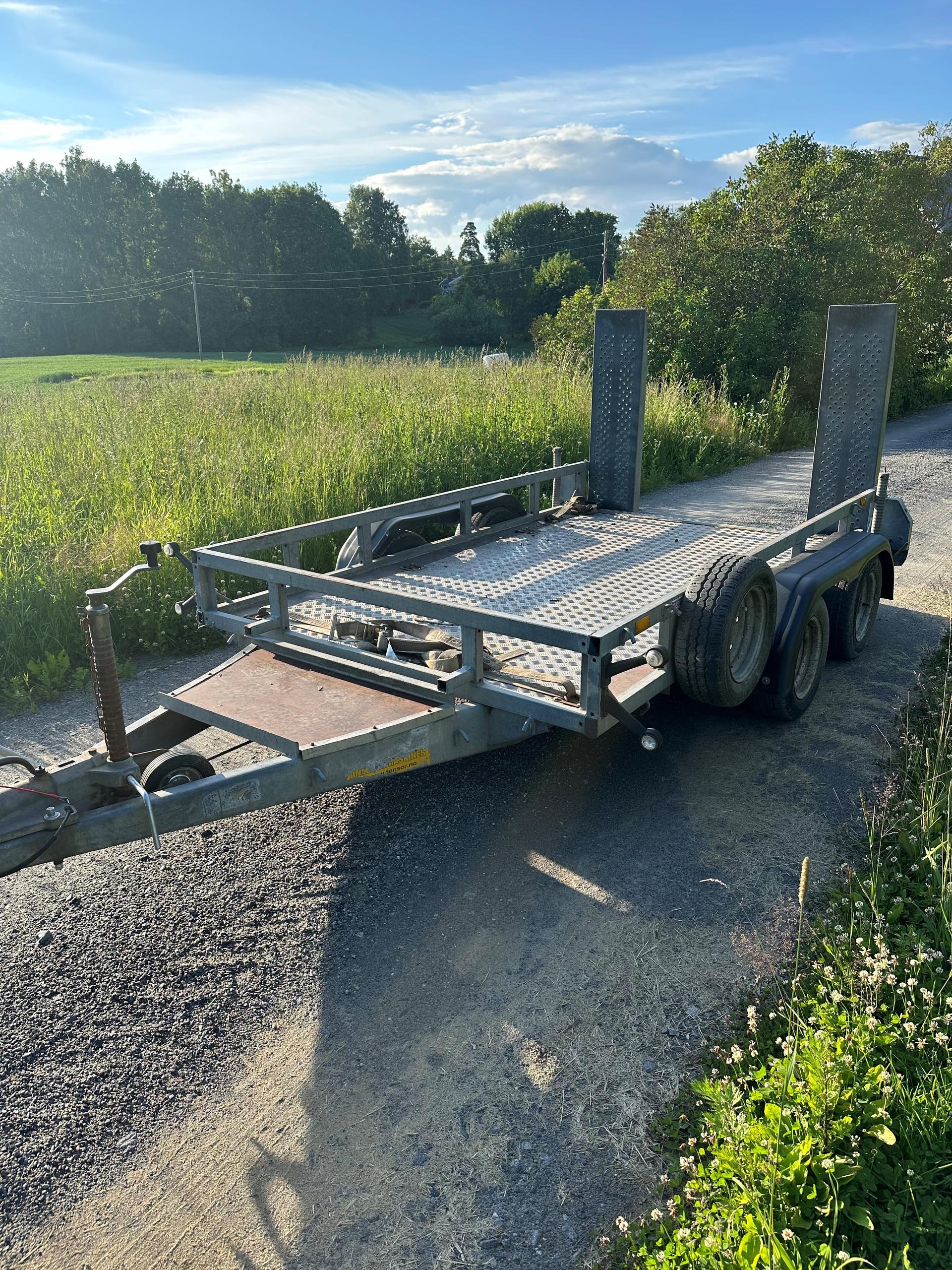 Ifor Williams maskinhenger til leie på nesodden 