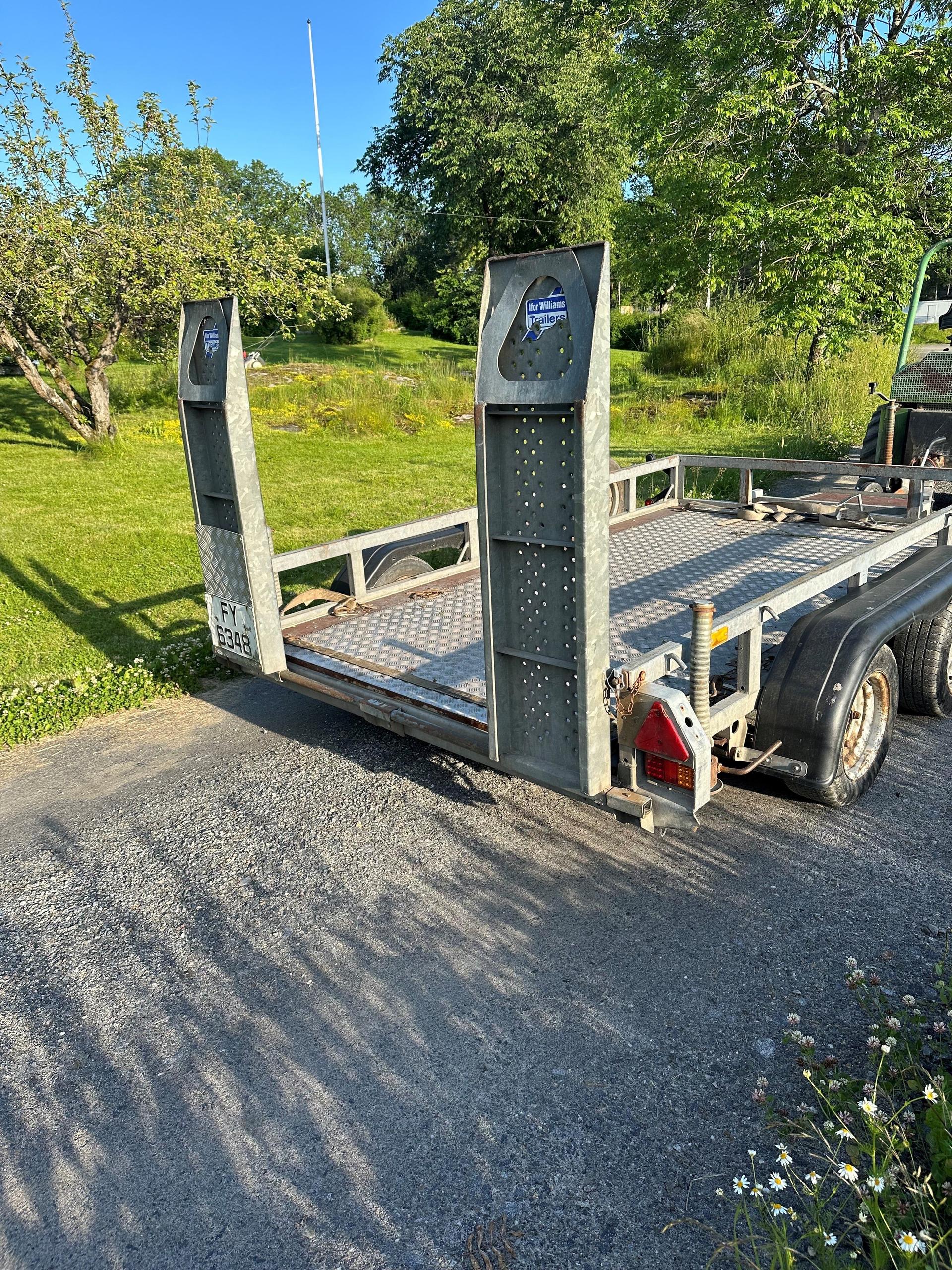 Ifor Williams Maskinhenger til leie på nesodden 