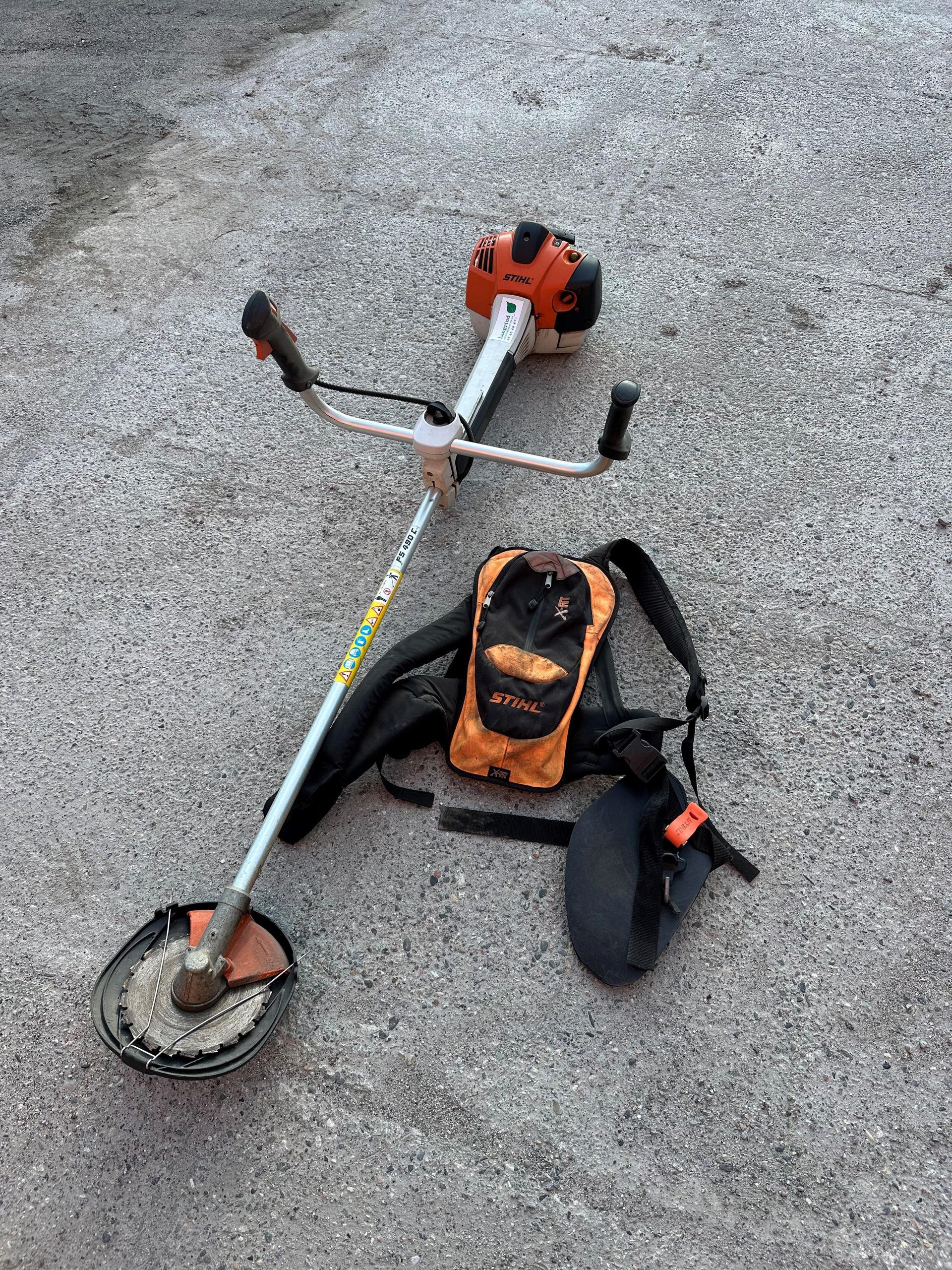 Stihl ryddesag til leie på nesodden