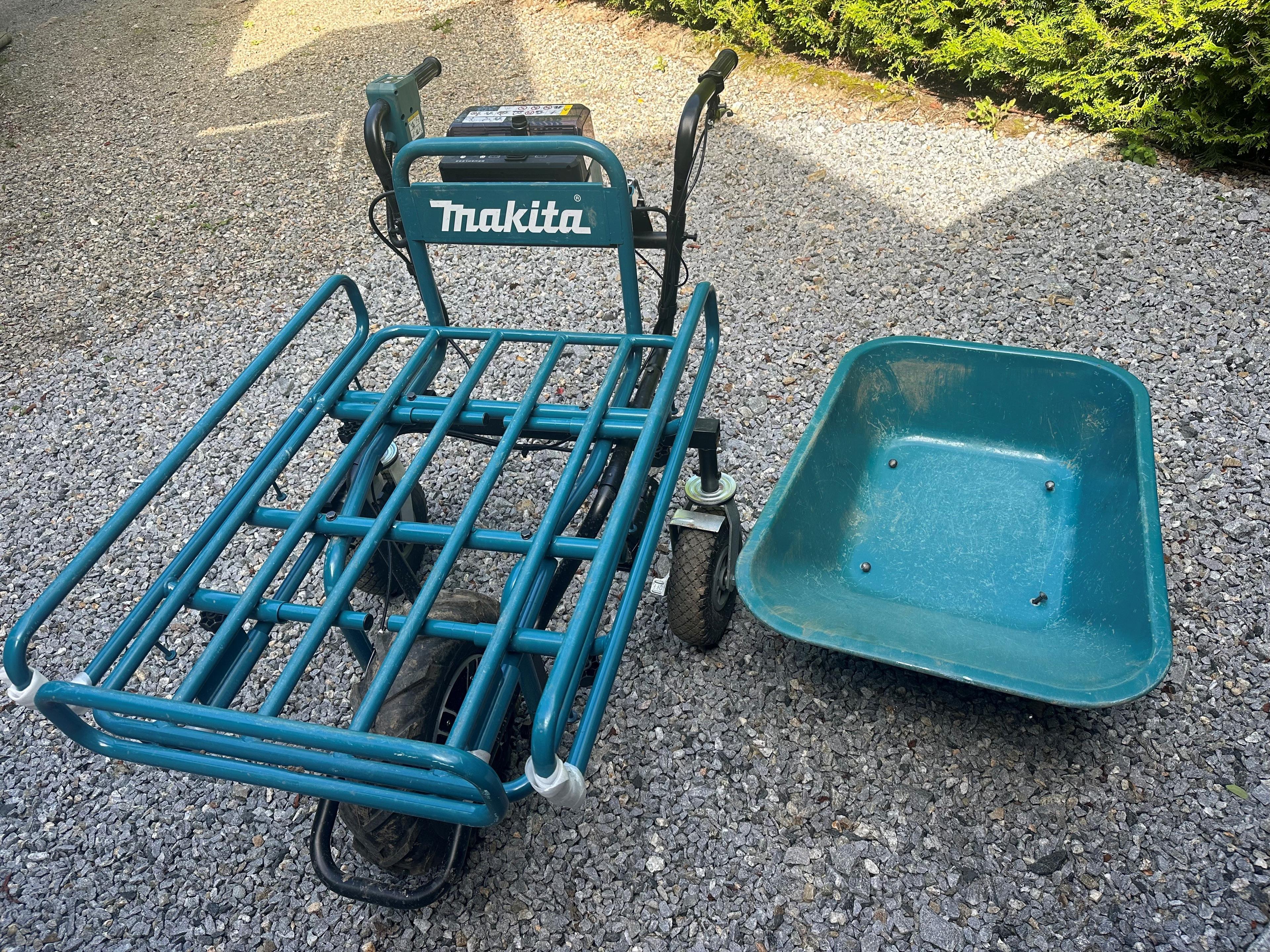Lei Makita DCU180 Trillebår på Nesodden
