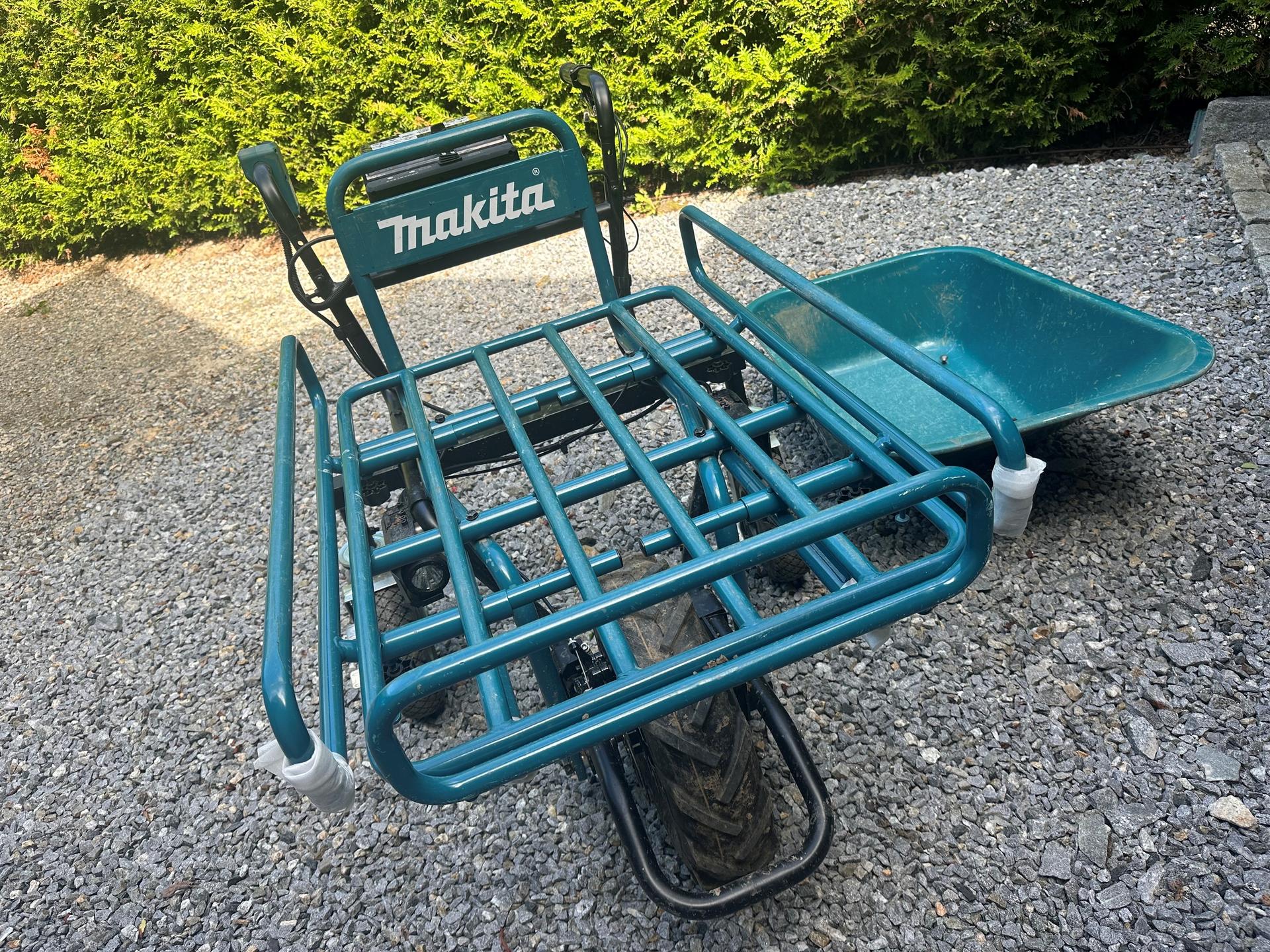 Lei Makita DCU180 Trillebår på Nesodden