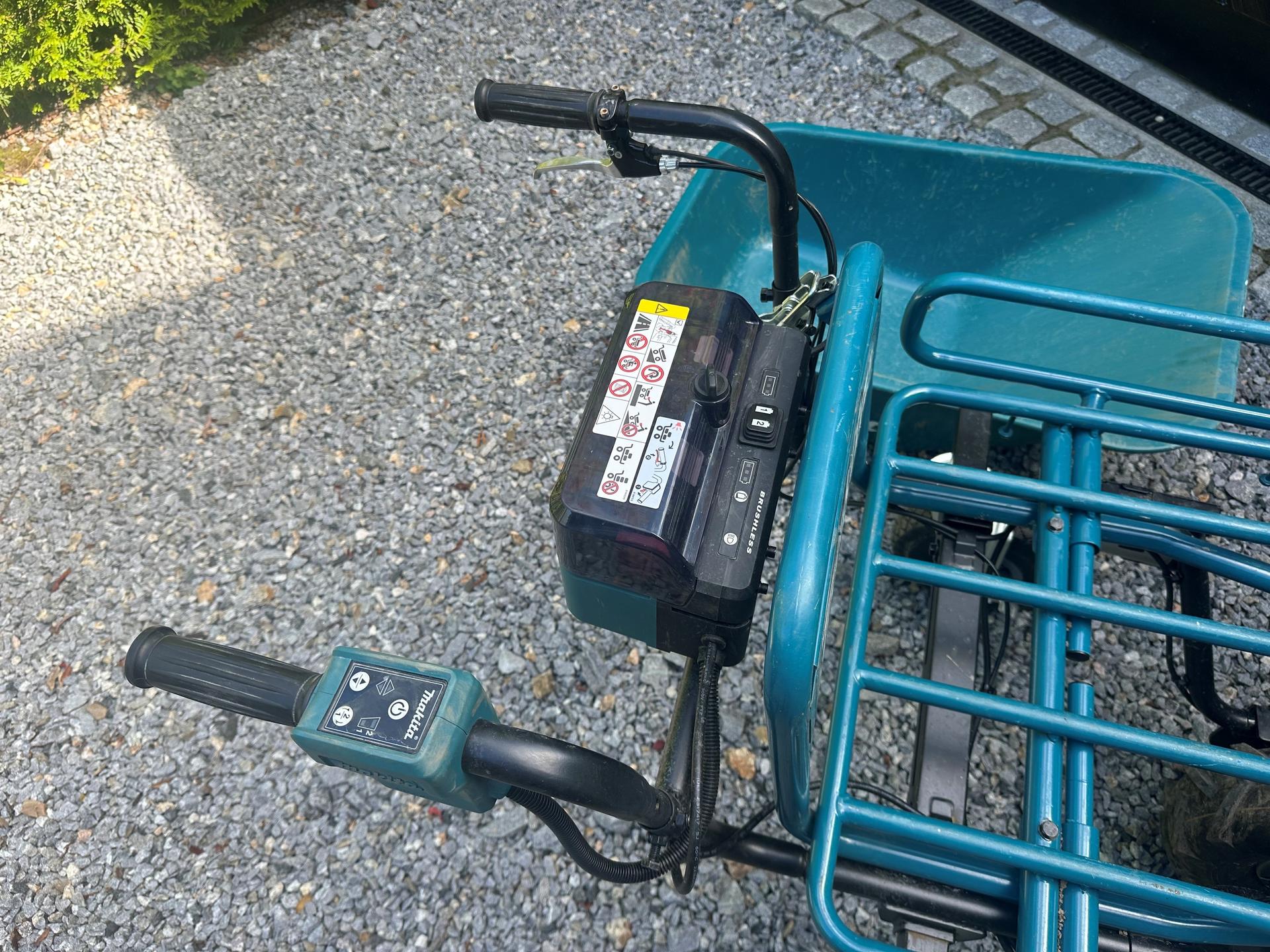 Lei Makita DCU180 Trillebår på Nesodden